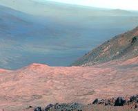 Opportunity Rover Goes Back Downhill