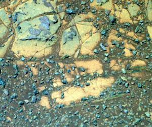 Opportunity Gets to Work on Interesting Rock Targets