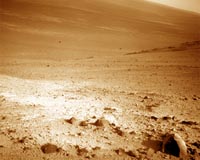 Rover Makes Its Way to 'Spirit Mound,'