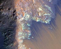 Boiling water may be cause of Martian streaks: study