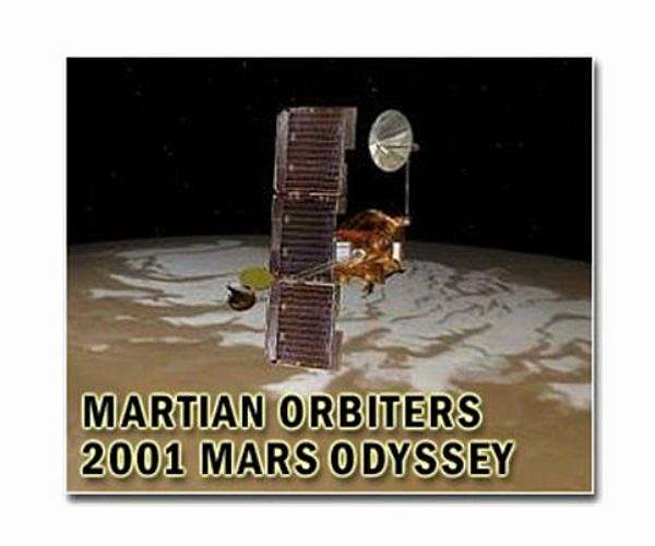 NASA's Mars Odyssey Captures Huge Volcano, Nears 100,000 Orbits