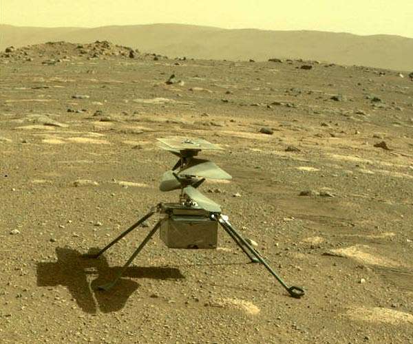NASA space copter ready for first Mars flight