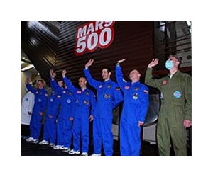 Return from virtual flight to Mars