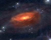 Anatomy Of A Planet-Forming Disc Around A Star More Massive than the Sun