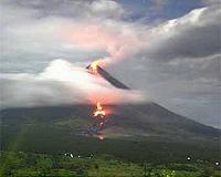Rushed evacuations as Philippine volcano spews lava
