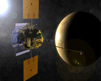 Innovative use of Pressurant Extends Messenger's Mission