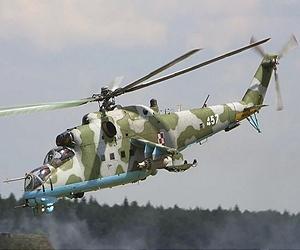 Russian gunships give Lebanese firepower