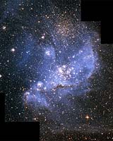 Hubble Finds Infant Stars In Neighbouring Galaxy