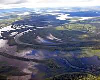 Arctic rivers provide fingerprint of carbon release from thawing permafrost