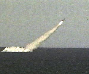 Russia test launches Bulava strategic missile