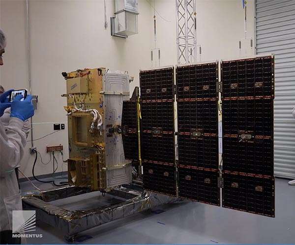 Momentus customer satellites integrated and shipped to SpaceX launch site