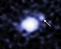 Hubble spots moon around third largest dwarf planet