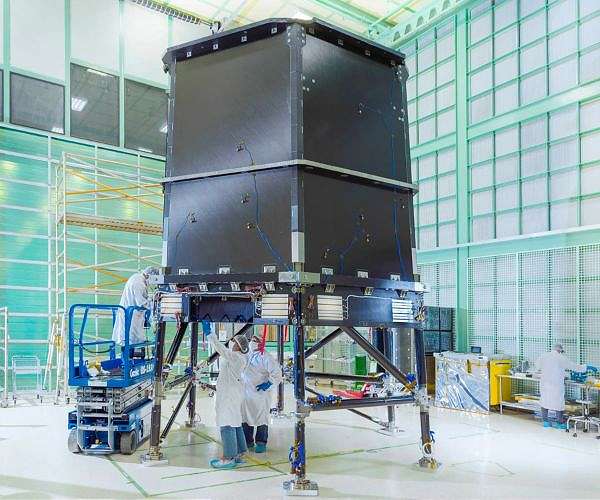 Roman Space Telescope's 'Exoskeleton' Whirls Through Major Test