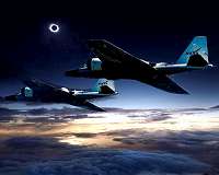 SwRI team uses airborne telescopes to study Sun and Mercury during total solar eclipse