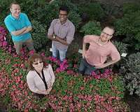 Biology, not just physics, controls release of scent compounds from plants