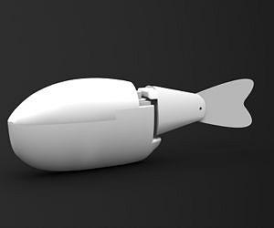Scientists create a robot fish that can dive beneath water's surface