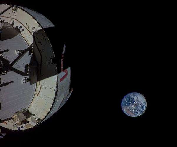 Artemis astronauts more than halfway to Moon, putting Earth in rearview