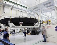 Orion heat shield for next space flight arrives at Kennedy
