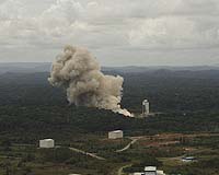 ESA Conducts Vega Main Engine Test In Kourou