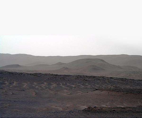 Mars' thin and turbulent atmosphere leads to curiously sized dunes