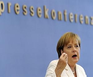 Germany's Merkel holds talks with China's Hu
