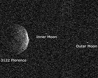 Radar Reveals Two Moons Orbiting Asteroid Florence