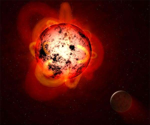 Forbidden planet orbiting small star challenges gas giant formation theories
