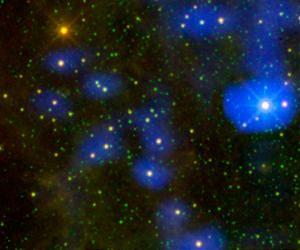 NASA's WISE Catches Aging Star Erupting With Dust