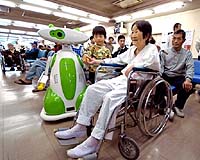 New robots help humans cope with illness