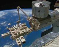 NASA's CATS Installed on ISS by Robotic Handoff