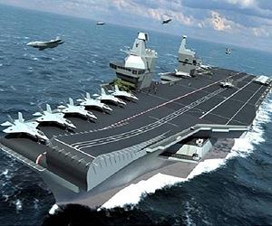 Production Begins on second UK Aircraft Carrier