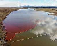 Russia sees melting permafrost behind Arctic fuel spill