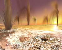 Gas Jets Spawn Dark Spiders And Spots On Mars Icecap
