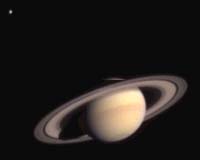 Cassini Sights Saturn and Titan