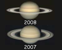 The Vanishing Rings Of Saturn