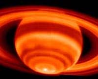 Saturn's Bull's-Eye Marks Its Hot Spot