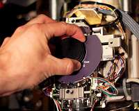Elusive atomic motion captured by electron microscopy