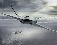 Unmanned air and sea vehicles coordinate together