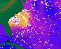 'Once in a lifetime' hurricane weakens, begins lashing eastern US