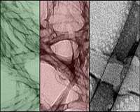 Using light to rearrange macroscopic structures