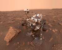 Planet-Encircling Dust Storm of Mars shows signs of slowing