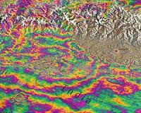 Nepal earthquake on the radar