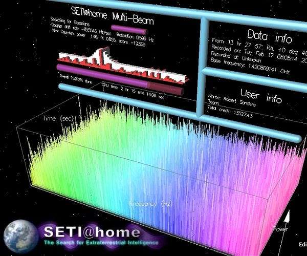 Berkeley Scientists set to home in on 100 signals from Seti at Home