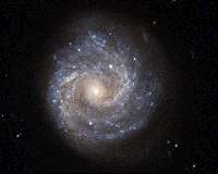 Hubble eyes a powerful galaxy with a password name