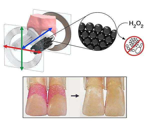 Shapeshifting microrobots can brush and floss teeth