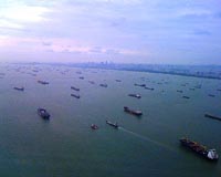 Five crew missing after boat collision off Singapore