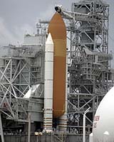 Discovery Develops Fault In Engine Sensor