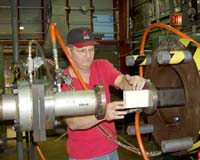 NASA Tests Shuttle Skin To Gauge Strength