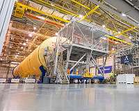 SLS Rocket Engine Section Completed for Artemis I
