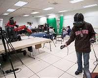 Software enables robots to be controlled in virtual reality